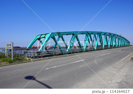 石狩放水路の望洋橋 114164027