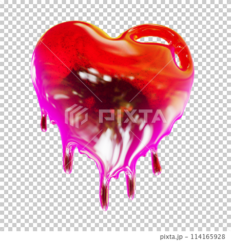3D bloody heart, red liquid y2k love sign, glossy dripping gothic Valentine holiday sticker. 3D bloody heart, red liquid y2k love sign, glossy dripping gothic Valentine holiday sticker. 114165928