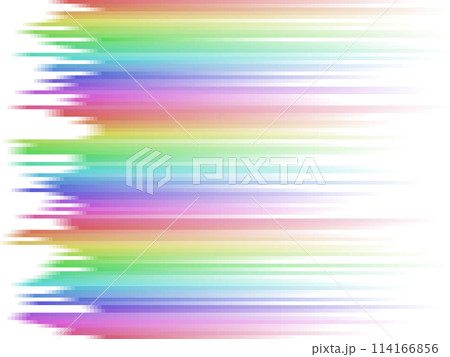 Pastel rainbow stripes gradient with squares mosaic pattern, white background, vector graphic wallpaper or leaflet Pastel rainbow stripes gradient with squares mosaic pattern, white background, vector graphic wallpaper or leaflet 114166856