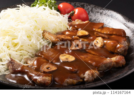 ［沖縄県産アグー豚］トンテキ 114167164