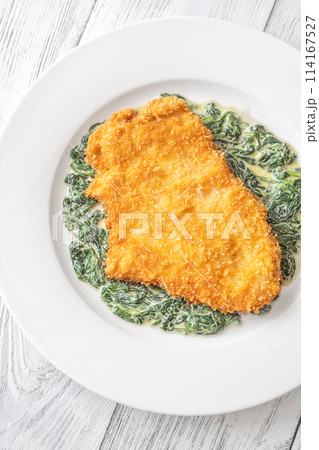 Chicken Milanese cutlet 114167527