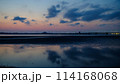 干潟　水鏡　ブルーモーメント 114168068