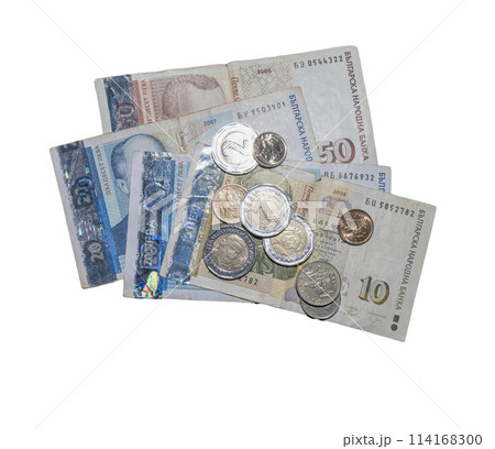 Bulgarian Lev currency banknotes 114168300