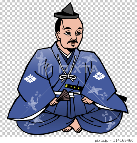Sengoku warlord Takeda Harunobu (Shingen) 114169460
