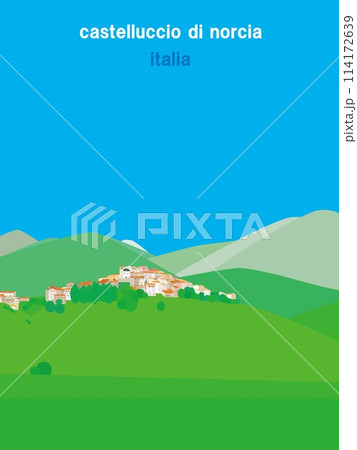 カステッルッチョ・ディ・ノルチャ　castelluccio di norcia　ウンブリア　イタリア 114172639
