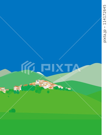 カステッルッチョ・ディ・ノルチャ castelluccio di norcia ウンブリア イタリア カステッルッチョ・ディ・ノルチャ castelluccio di norcia ウンブリア イタリア 114172645