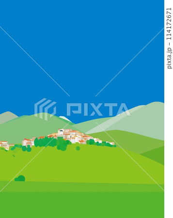 カステッルッチョ・ディ・ノルチャ　castelluccio di norcia　ウンブリア　イタリア 114172671
