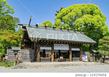 横浜市　伊勢山皇大神宮　本殿 114174458
