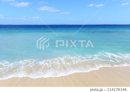 青い海の風景 114176146