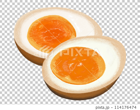 煮卵（皿なし） 114176474