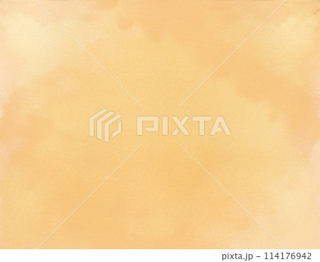 Abstract background with drawn natural shapes with the effects of old paper, bokeh, plaster, liquid, stone. Beige watercolor texture for cards, flyers, posters, banners. Painted template for design 114176942