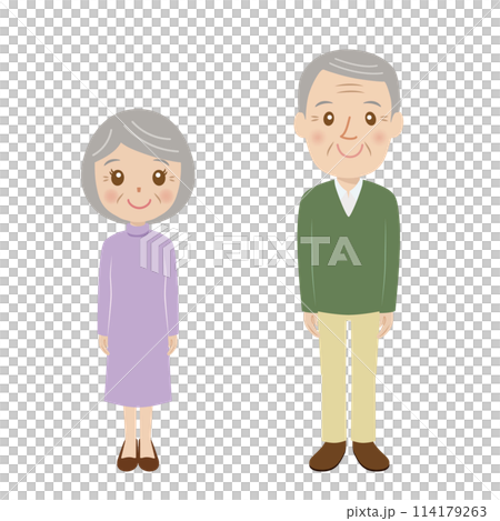 Senior couple 114179263