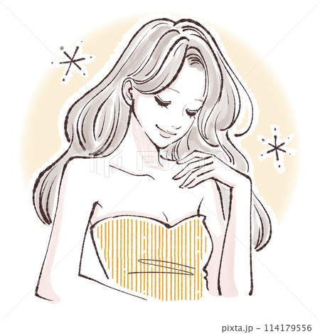 女性・女の子のイラスト素材 女性・女の子のイラスト素材 114179556