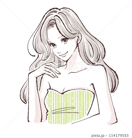女性・女の子のイラスト素材 女性・女の子のイラスト素材 114179583