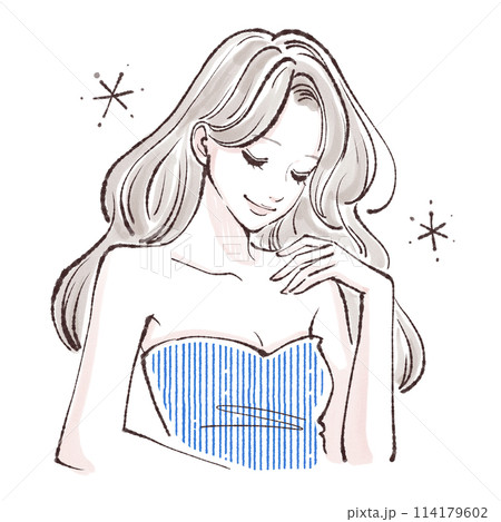 女性・女の子のイラスト素材 114179602