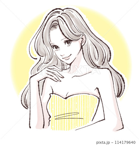 女性・女の子のイラスト素材 女性・女の子のイラスト素材 114179640