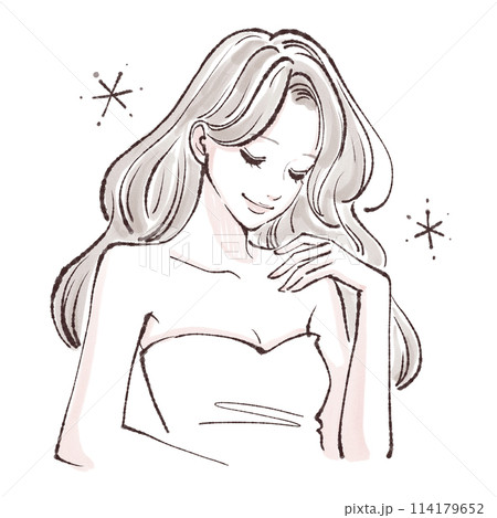 女性・女の子のイラスト素材 114179652