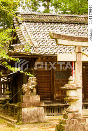 村の鎮守の森　【八幡神社】 114179949