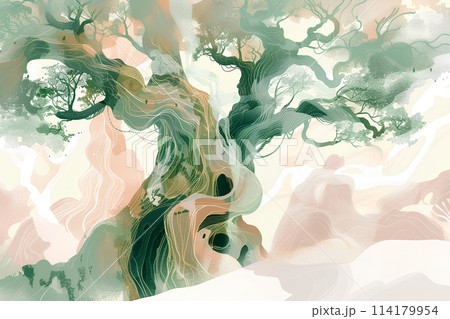 巨木のある風景 巨木のある風景 114179954