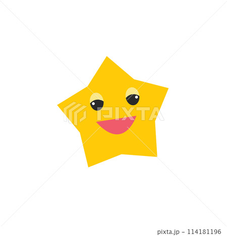 Star Happy smile 114181196