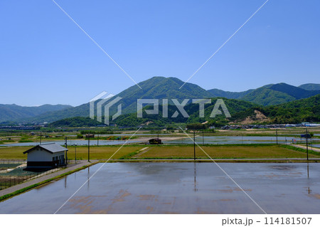 福井県敦賀市 野坂山 沓見からの眺望 福井県敦賀市 野坂山 沓見からの眺望 114181507