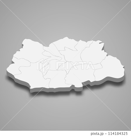 3d isometric map of Gafsa is a Governorate of Tunisia 3d isometric map of Gafsa is a Governorate of Tunisia 114184325