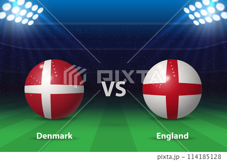 Denmark vs England. Europe soccer tournament 2024 Denmark vs England. Europe soccer tournament 2024 114185128