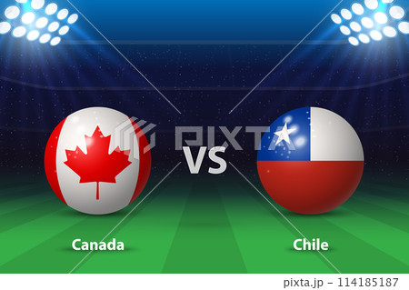 Canada vs Chile. America soccer tournament 2024 114185187