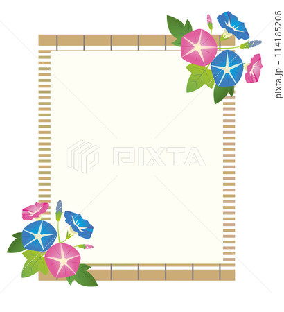 夏の朝顔の花 114185206