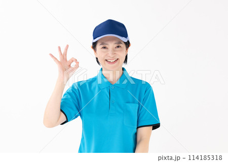 ミドル女性 ユニホーム OK ミドル女性 ユニホーム OK 114185318