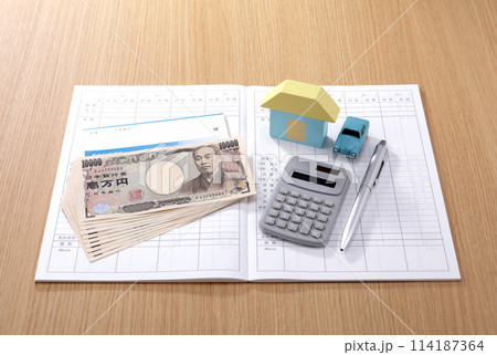 家計簿イメージ 家計簿イメージ 114187364