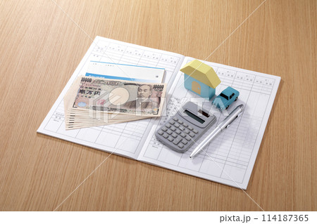 家計簿イメージ 家計簿イメージ 114187365