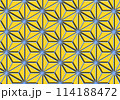 スタイリッシュな日本の文様 114188472