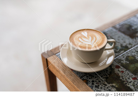 カフェラテ カフェラテ 114189487