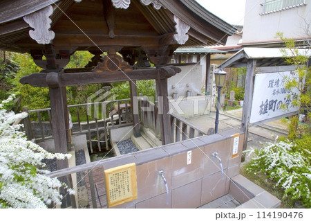 「雄町の冷泉（おまちのれいせん）」/日本名水百選/岡山県岡山市中区雄町 114190476