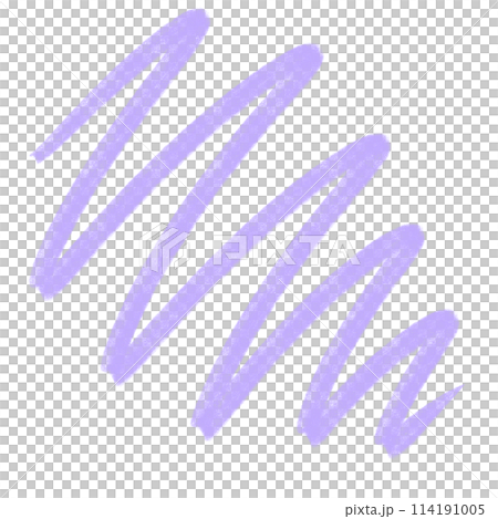 Purple Marker Purple Scribble Maker Purple Pencil Scribble Purple Artistic Scribble Outline Hand Drawn Marker Pen 114191005