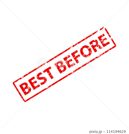 Best before rubber red stamp. Vector of certification, validity period, fresh Best before rubber red stamp. Vector of certification, validity period, fresh 114194629