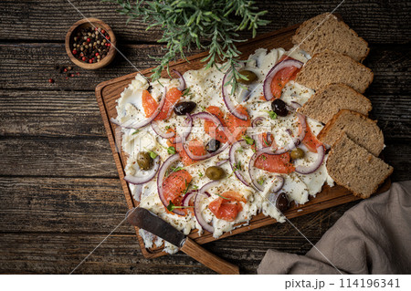 Homemade trendy Butter Board 114196341