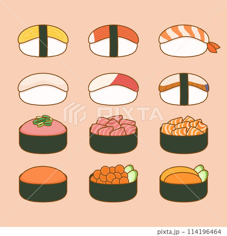 cute sushi menu 2 114196464