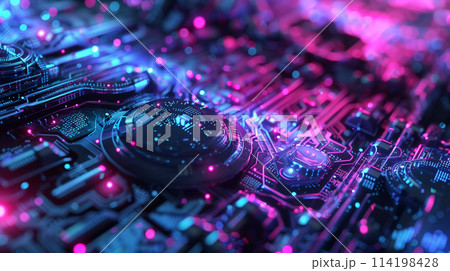 抽象的なテクノロジーの背景 114198428