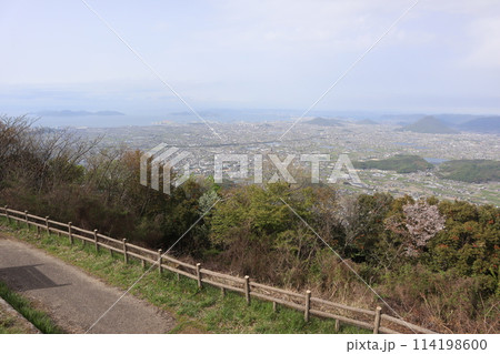 象頭山(大麻山)展望所からの眺め 象頭山(大麻山)展望所からの眺め 114198600