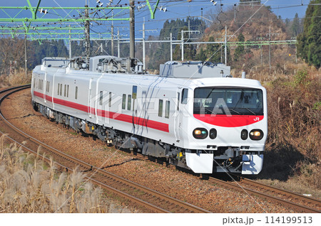 上越線　小千谷ー越後川口 　JR東日本　キヤE193（秋田）　East i-D 114199513