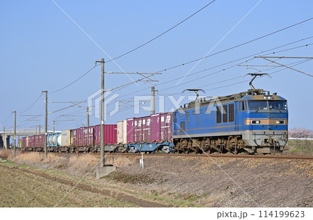 あいの風とやま鉄道　東富山ー水橋　JR貨物　EF510-501（富山） 114199623