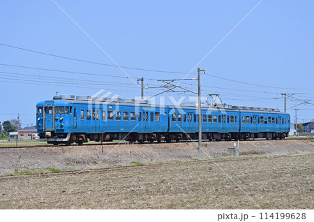 あいの風とやま鉄道 水橋ー東富山 あいの風とやま鉄道 413系 AM05編成 あいの風とやま鉄道 水橋ー東富山 あいの風とやま鉄道 413系 AM05編成 114199628
