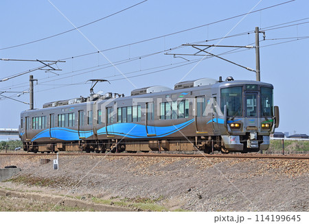 あいの風とやま鉄道　東富山ー水橋　　あいの風とやま鉄道　521系　AK06編成 114199645