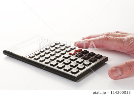 昭和のレトロな電卓 114200038