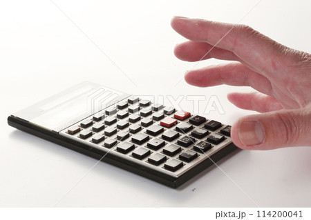 昭和のレトロな電卓 114200041