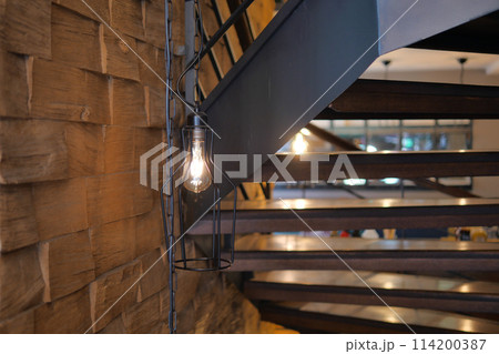 lighting decor. bulb with warm white light lighting decor. bulb with warm white light 114200387