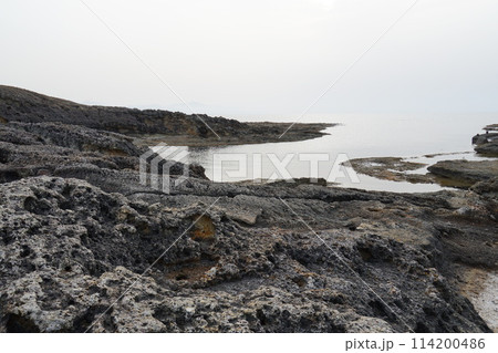 五色浜の岩場 114200486