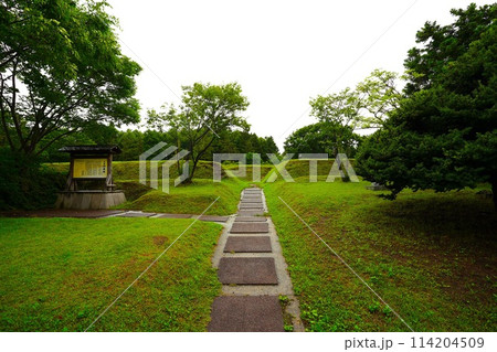 北海道函館 四稜郭の入り口 北海道函館 四稜郭の入り口 114204509